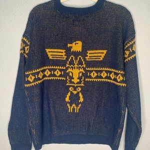 Vintage Levi southwestern Indian blanket sweater
